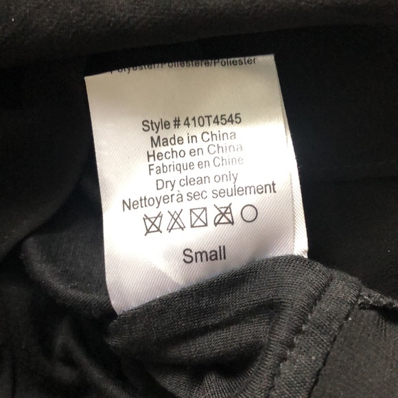 Deletta (Anthropologie) black ostrich and sequin top, size S - Picture 8 of 8